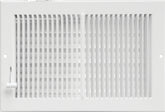 Imperial RG0289 Multi-Shutter Register, 5-1/4 in L, 11-1/4 in W, Steel, White